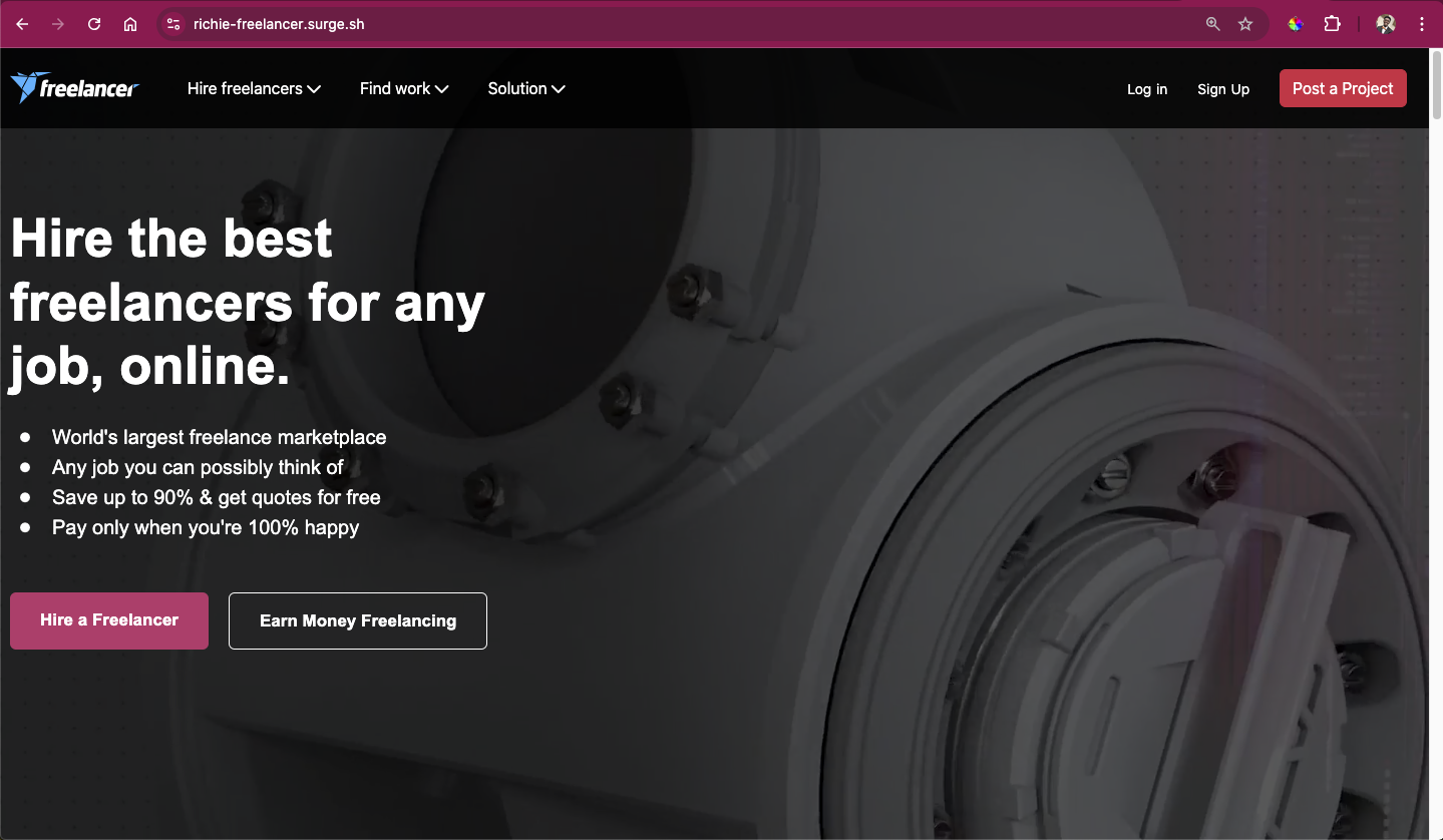 Freelancer.com Replica